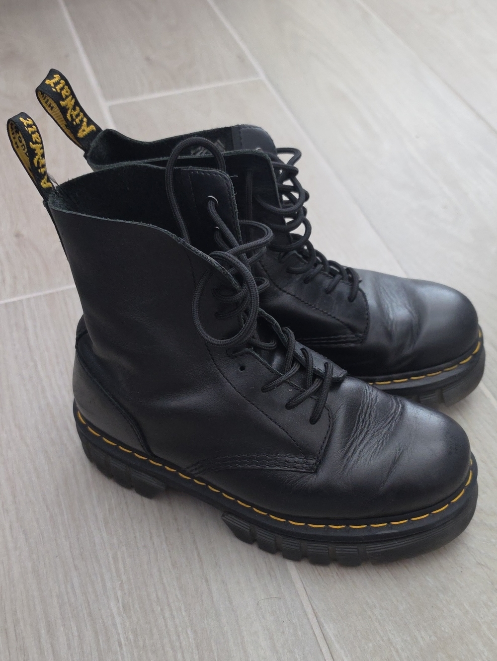 Dr. Martens Audrick 8 Eye Lace-Up Boot  with Chunky Sole
